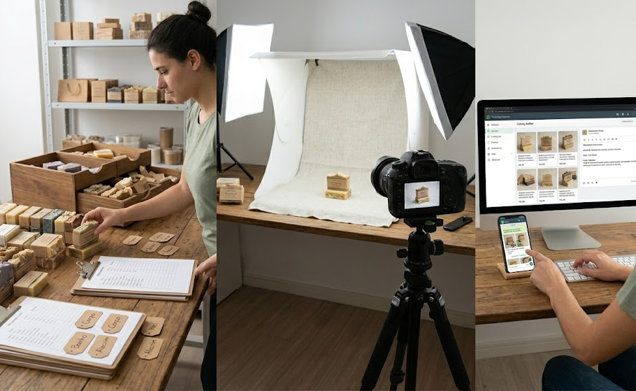 como montar um catálogo digital