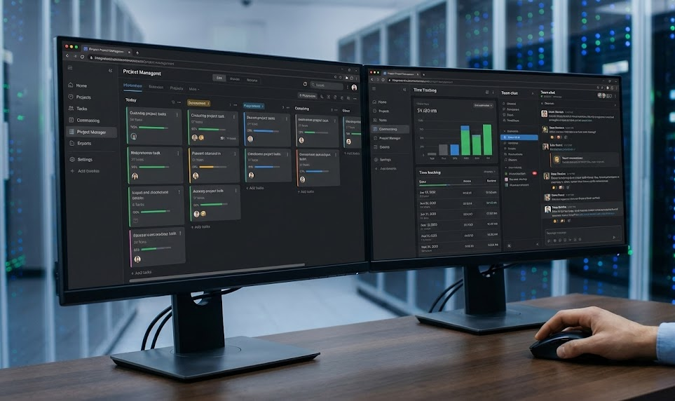 sistema de monitoramento de equipe
