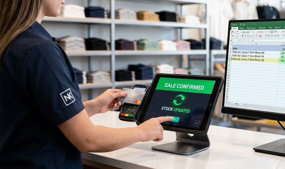 sistema para vendas e controle de estoque